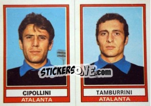Sticker Cipollini / Tamburrini - Calciatori 1973-1974 n. 396 - Panini