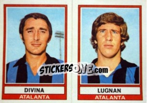 Sticker Divina / Lugnan - Calciatori 1973-1974 n. 397 - Panini