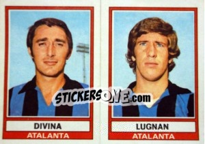 Figurina Divina / Lugnan - Calciatori 1973-1974 - Panini