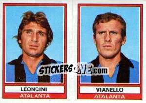 Figurina Vianello / Leoncini - Calciatori 1973-1974 - Panini