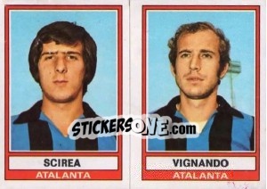 Sticker Scirea / Vignando - Calciatori 1973-1974 - Panini