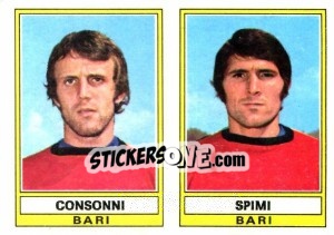 Sticker Spumi / Consonni - Calciatori 1973-1974 - Panini