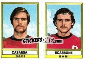 Sticker Scarroni / Casarsa - Calciatori 1973-1974 - Panini