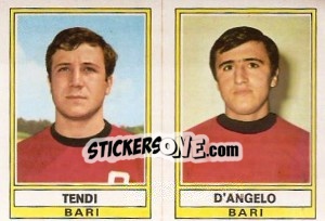Sticker Tendi / D'Angelo - Calciatori 1973-1974 n. 420 - Panini