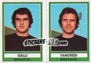 Sticker Galli / Tancredi - Calciatori 1973-1974 n. 423 - Panini