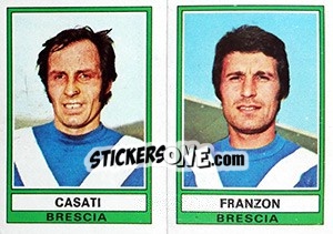 Sticker Casati / Castelletti - Calciatori 1973-1974 n. 426 - Panini