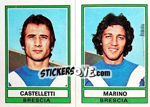 Sticker Franzon / Marino - Calciatori 1973-1974 n. 429 - Panini