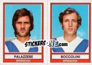 Figurina Palazzese / Boccolini - Calciatori 1973-1974 - Panini