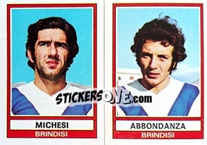 Sticker Arronoanza / Micheri - Calciatori 1973-1974 - Panini
