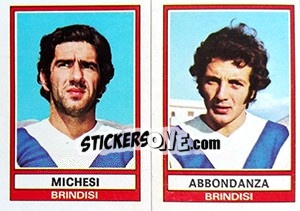 Sticker Arronoanza / Micheri - Calciatori 1973-1974 n. 437 - Panini