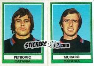 Cromo Petrovic / Munaro - Calciatori 1973-1974 - Panini