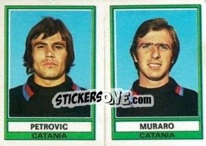 Sticker Petrovic / Munaro - Calciatori 1973-1974 n. 441 - Panini
