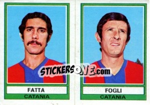 Cromo Fatta / Fogli - Calciatori 1973-1974 - Panini