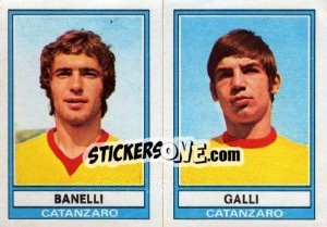 Sticker Banelli / Galli - Calciatori 1973-1974 n. 456 - Panini