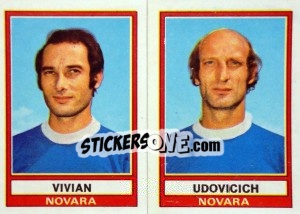 Sticker Udovicich / Vivian - Calciatori 1973-1974 - Panini