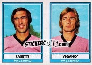 Sticker Pasetti / Vigano' - Calciatori 1973-1974 n. 478 - Panini