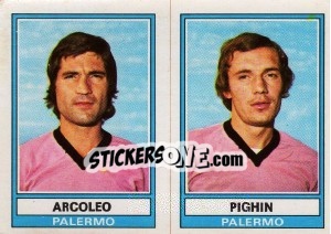 Figurina Arcoleo / Pighin - Calciatori 1973-1974 - Panini