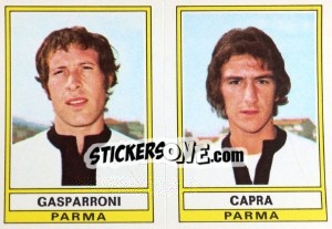 Sticker Gasparroni / Capra - Calciatori 1973-1974 n. 487 - Panini