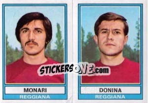 Sticker Monari / Donina - Calciatori 1973-1974 n. 507 - Panini