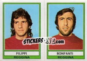 Cromo Filippi / Bonfanti - Calciatori 1973-1974 - Panini