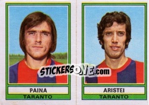 Cromo Painia / Aristei - Calciatori 1973-1974 - Panini