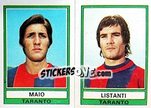 Sticker Maio / Listanti - Calciatori 1973-1974 n. 537 - Panini