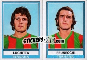 Sticker Luchitta / Prunecchi - Calciatori 1973-1974 n. 544 - Panini