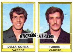 Sticker Della Corna / Fabris - Calciatori 1973-1974 n. 549 - Panini