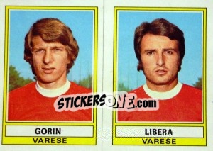 Sticker Gorin / Libera - Calciatori 1973-1974 n. 553 - Panini