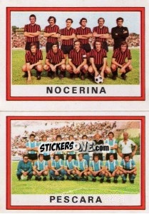 Figurina Squadra Nocerina / Pescara