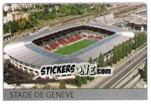Cromo Stade De Geneve