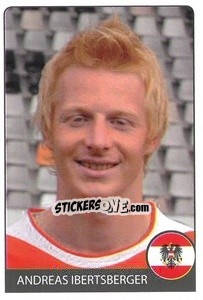 Sticker Andreas Ibertsberger - Euro 2008 n. 12 - Rafo