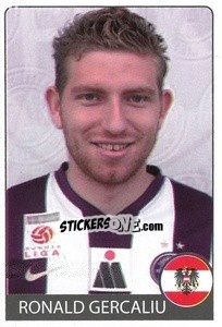Sticker Ronald Gercaliu - Euro 2008 n. 15 - Rafo