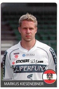 Sticker Markus Kiesenebner - Euro 2008 n. 19 - Rafo