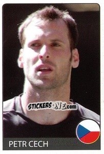 Sticker Petr Cech - Euro 2008 - Rafo