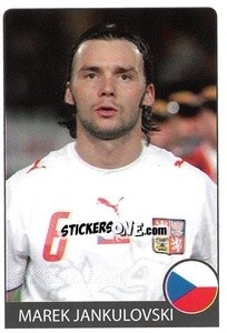 Sticker Marek Jankulovski - Euro 2008 - Rafo