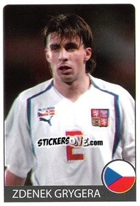 Sticker Zdenek Grygera - Euro 2008 n. 31 - Rafo