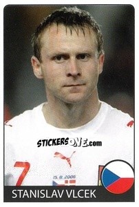 Sticker Stanislav Vlcek - Euro 2008 n. 42 - Rafo