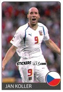 Sticker Jan Koller - Euro 2008 - Rafo