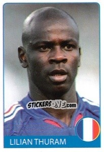 Sticker Lilian Thuram - Euro 2008 n. 49 - Rafo