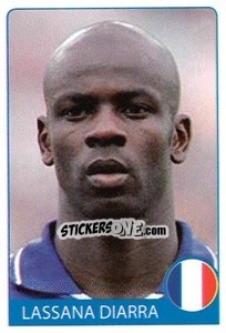 Sticker Lassana Diarra - Euro 2008 - Rafo