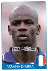 Sticker Lassana Diarra - Euro 2008 n. 53 - Rafo
