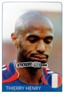 Sticker Thierry Henry - Euro 2008 n. 62 - Rafo