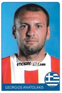 Sticker Georgios Anatolakis - Euro 2008 - Rafo