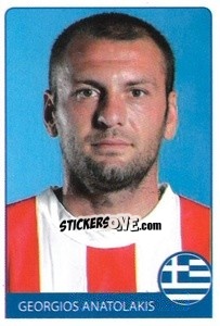 Figurina Georgios Anatolakis - Euro 2008 n. 66 - Rafo