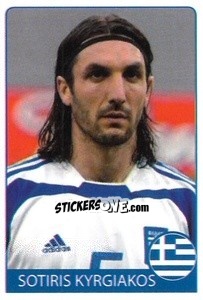 Sticker Sotirios Kyrgiakos - Euro 2008 - Rafo