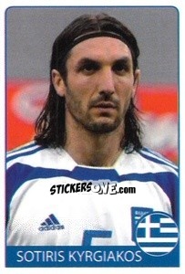 Cromo Sotirios Kyrgiakos - Euro 2008 n. 70 - Rafo