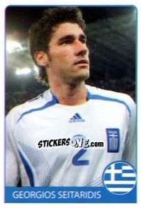 Sticker Georgios Seitaridis - Euro 2008 - Rafo