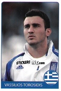 Sticker Vasilis Torosidis - Euro 2008 n. 73 - Rafo