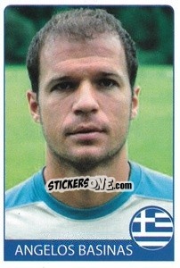 Sticker Angelos Basinas - Euro 2008 n. 74 - Rafo